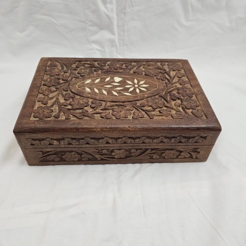 Vintage indian hand - vintage, carved