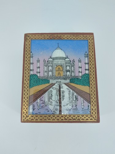 Vintage indian small wooden - vintage,