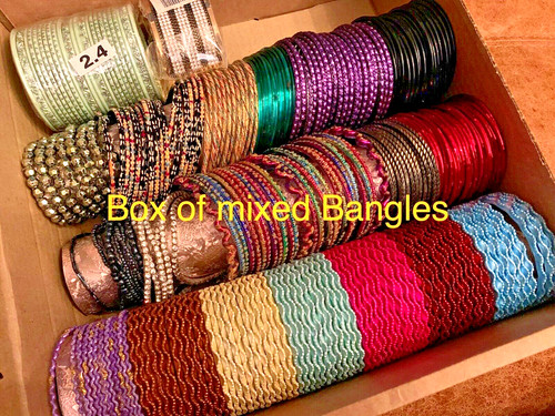 Box mixed bangles bracelets - box, bangles/bracelets