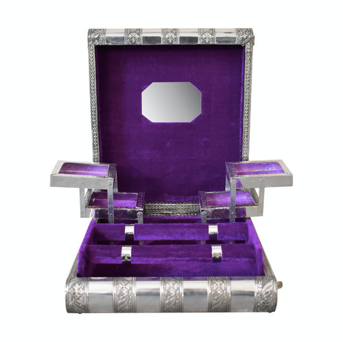Large antique silver jewellery - antique,