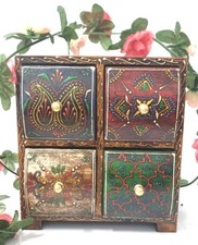 Indian Wooden Box Jewellery