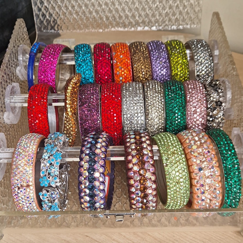 22pc multicolour rhinestone - 22pc,