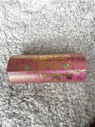 Pink and gold indian bangle - pink,