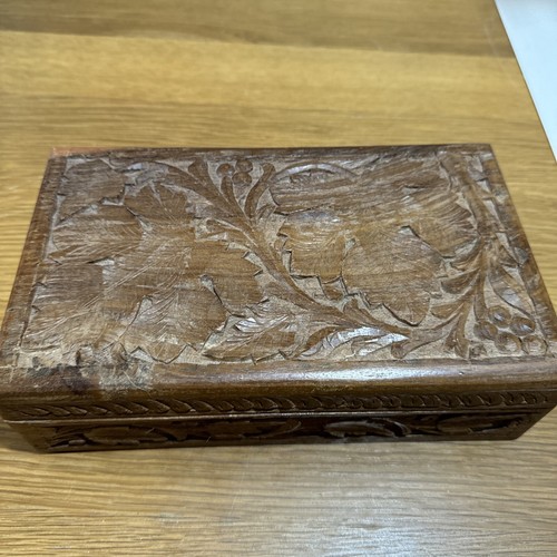 Indian hand carved wooden - hand,