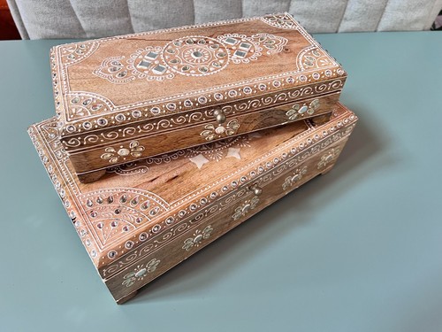 Set two jewellery boxes - set,