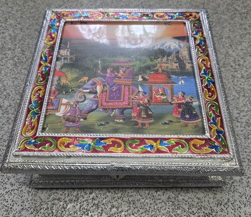 Meenakari bangle jewelry box - jewelry,